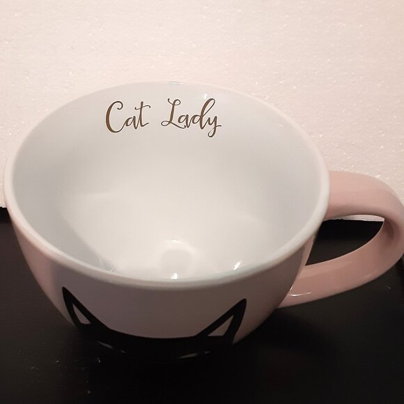 Pink “CAT LADY” Ceramic Mug - Picture 3 of 6